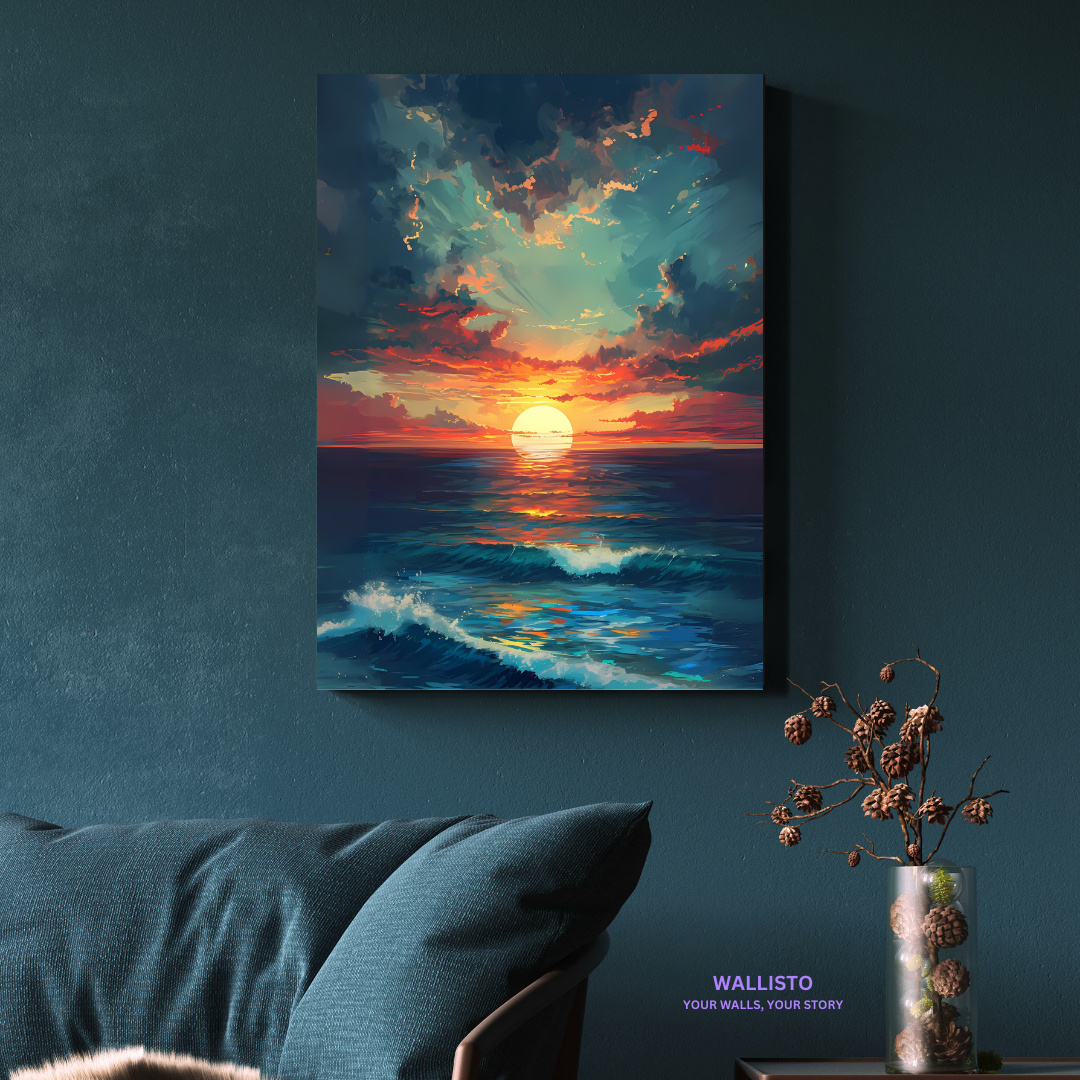 Ocean's Twilight Serenity