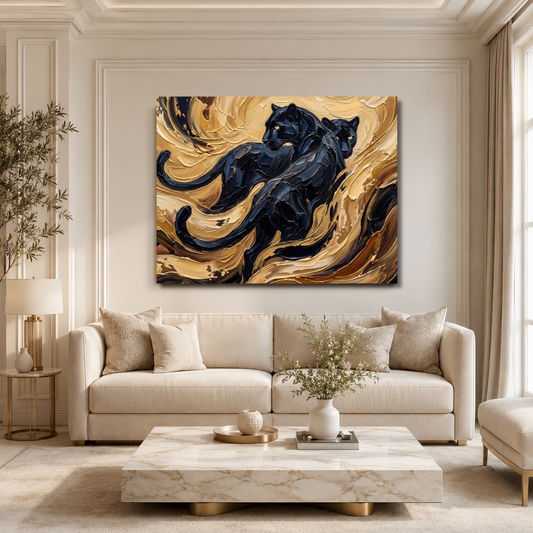 Panthers in Gold