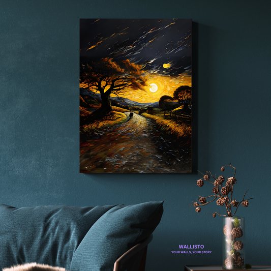 Golden Twilight Path