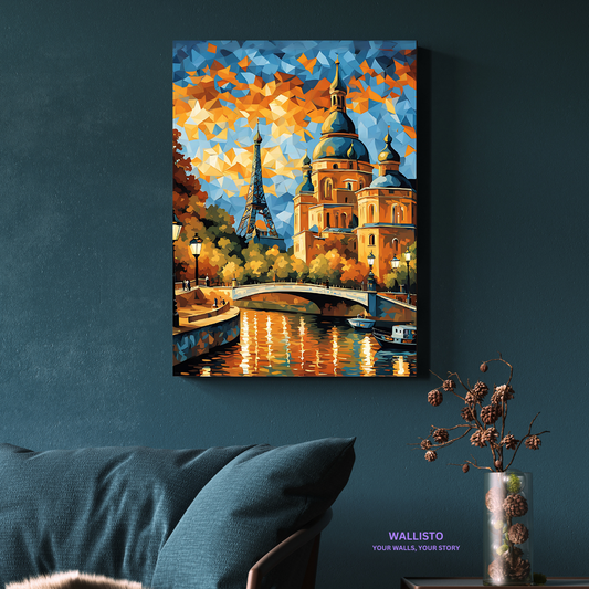 Parisian Sunset Glow