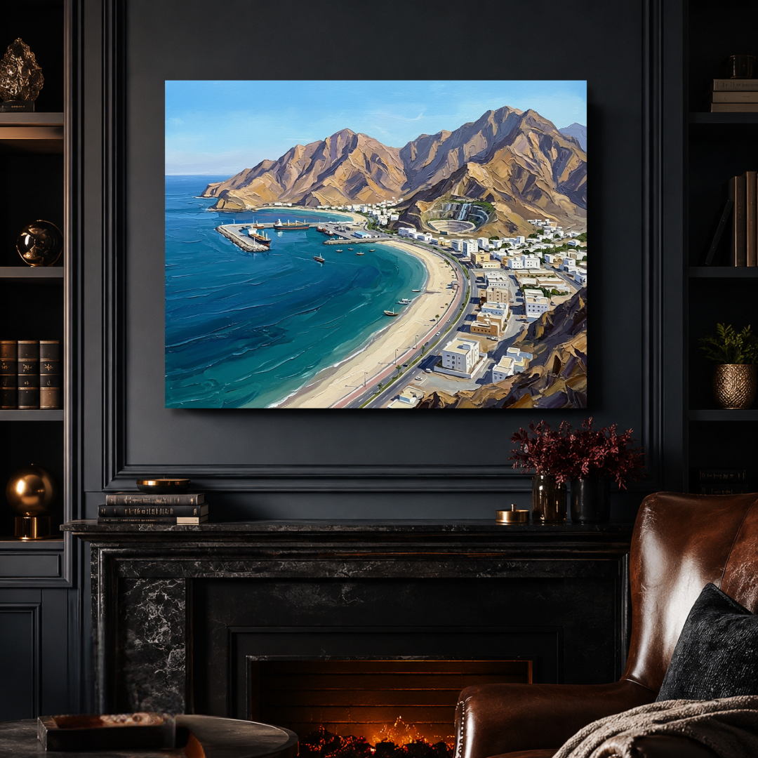 Khorfakkan from Above