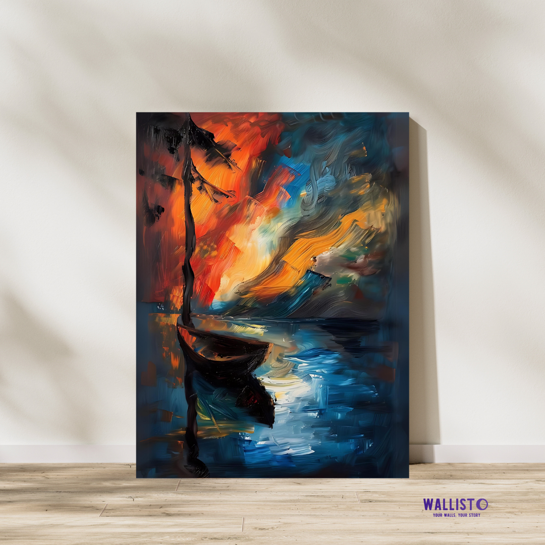 Mystical Dusk by the Shore