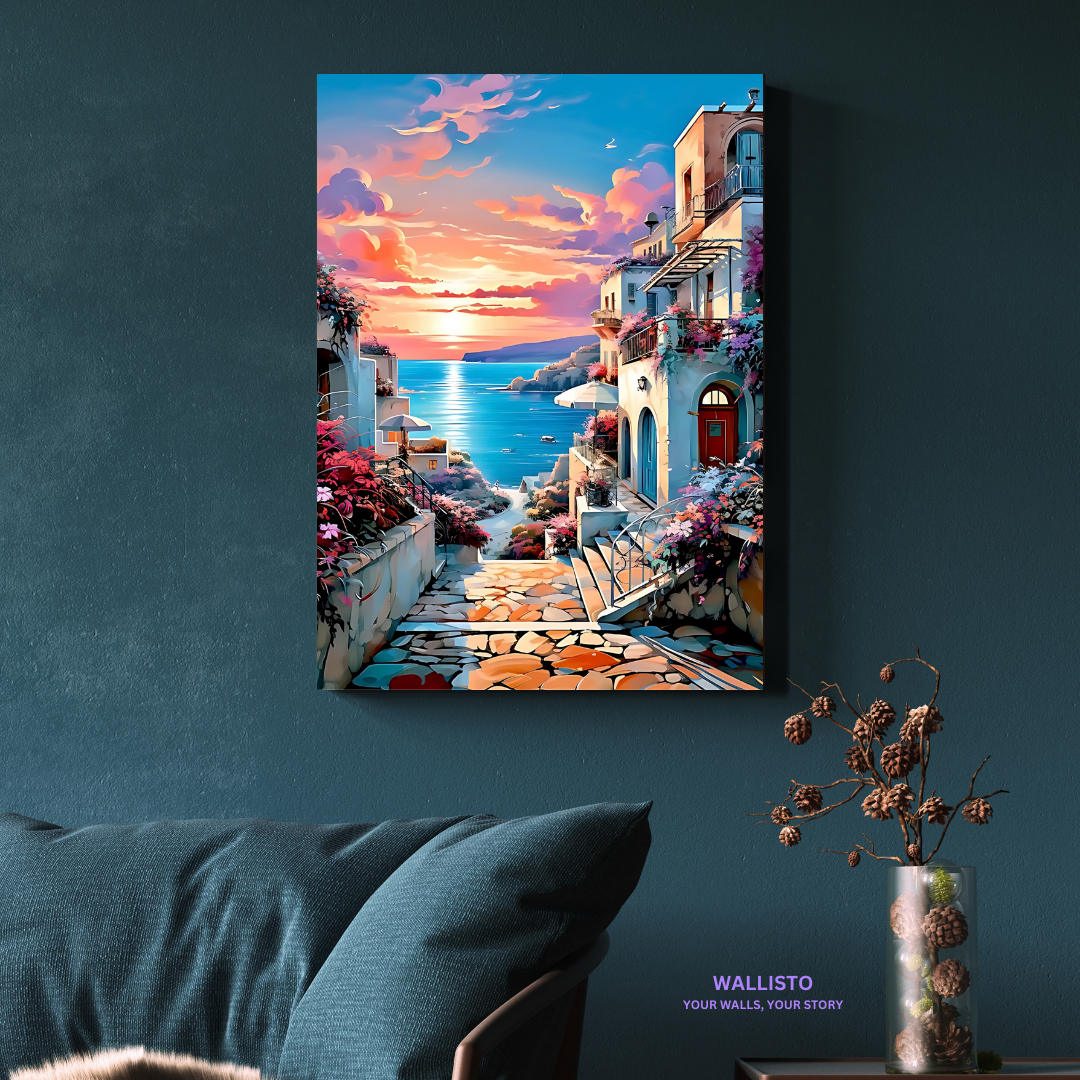 Santorini Sunset Bliss