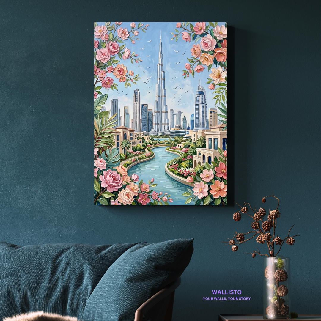 Dubai Garden Skyline