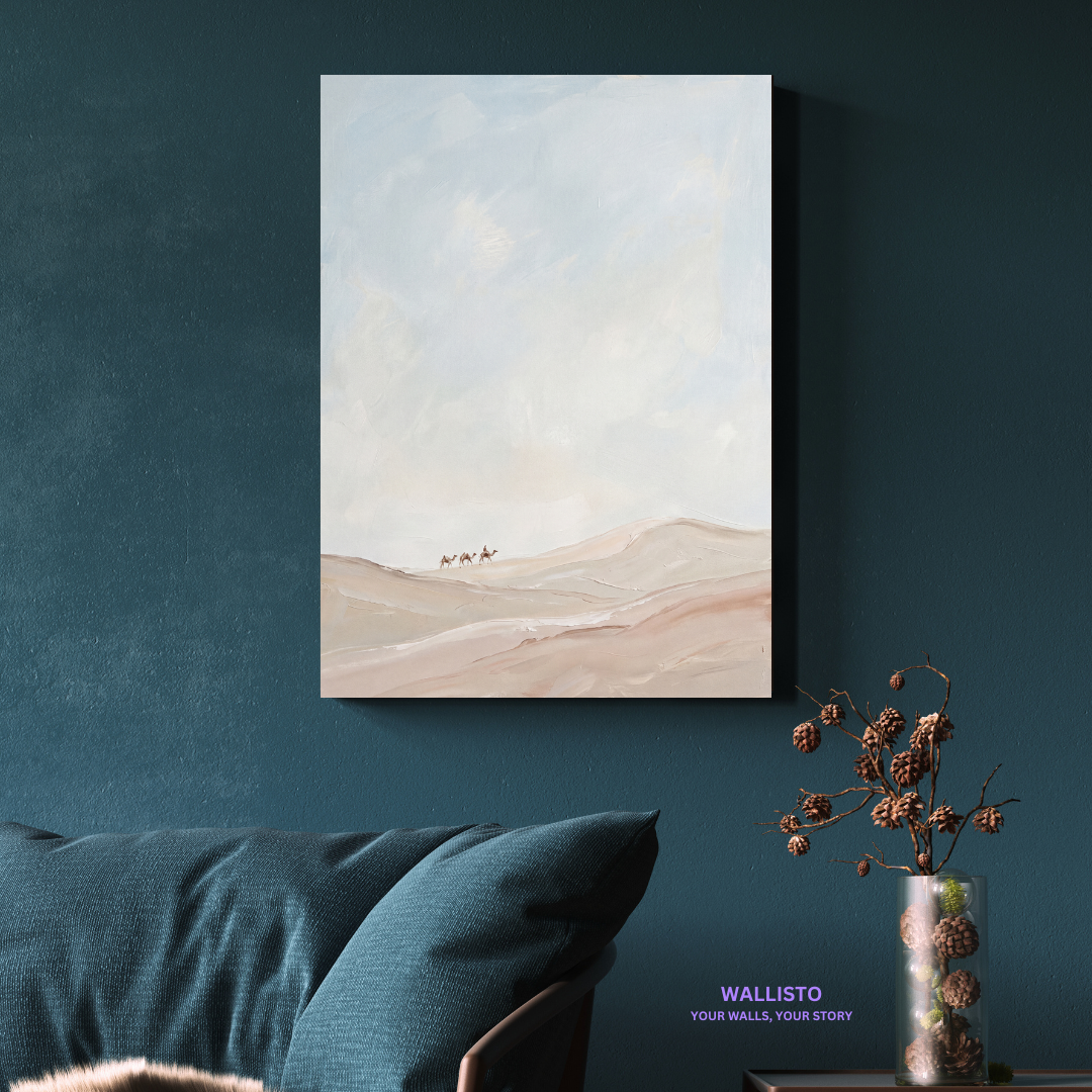 Caravan in the White Dunes