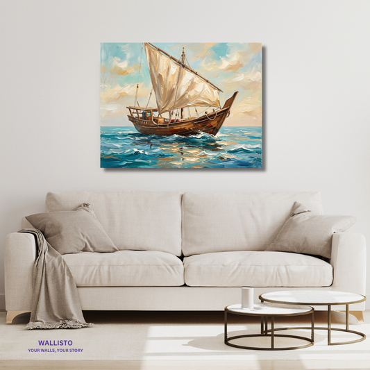 Luminous Arabian Sail