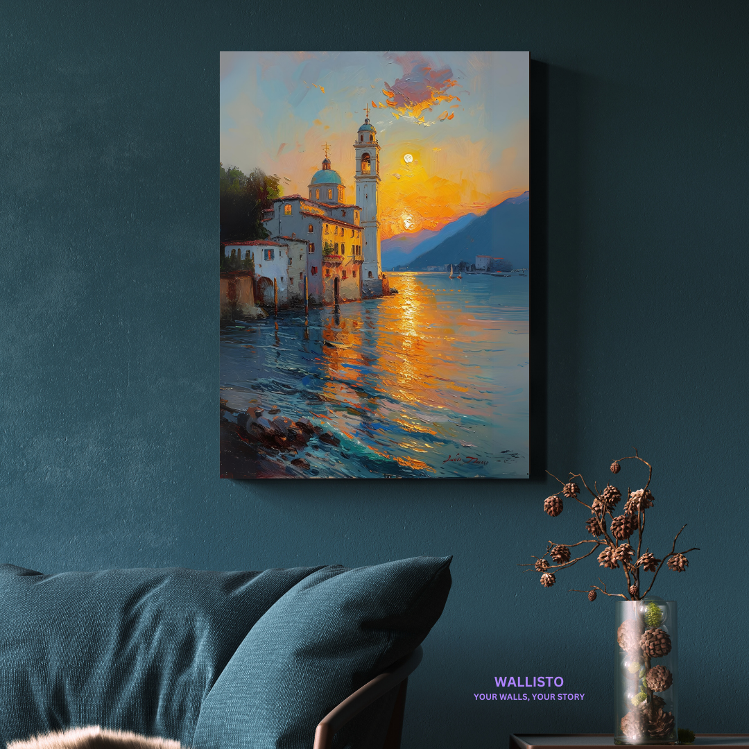 Sunset by the Church