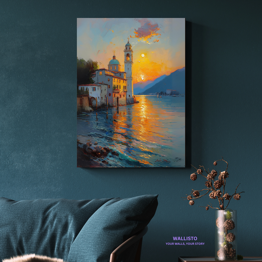 Sunset by the Church