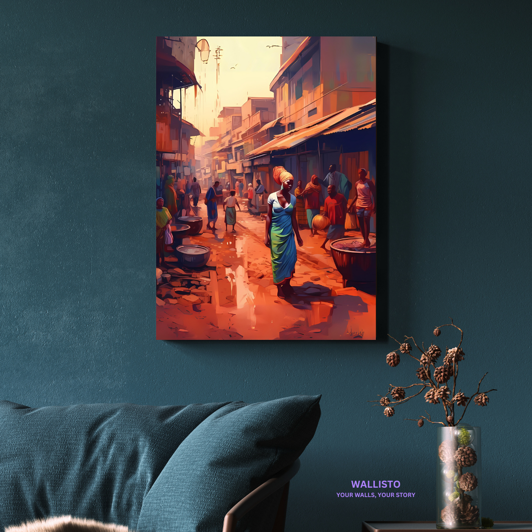 Busy Market Day