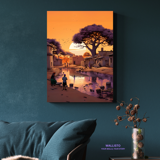 Peaceful Village Evening