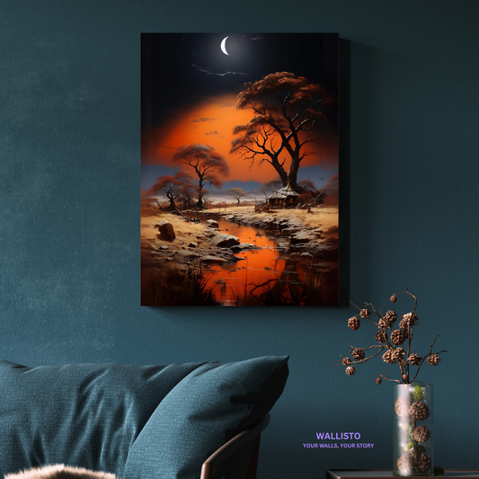Moonlit Savannah