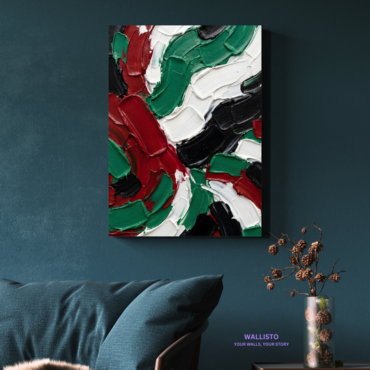 UAE Flag Expressionism