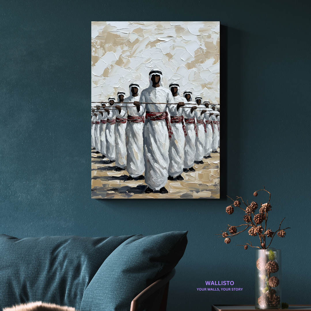 Traditional Emirati Formation