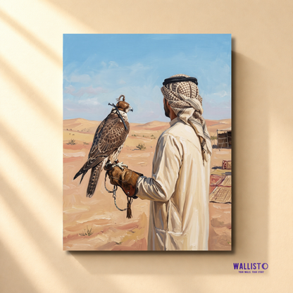 Falconer of the Open Desert