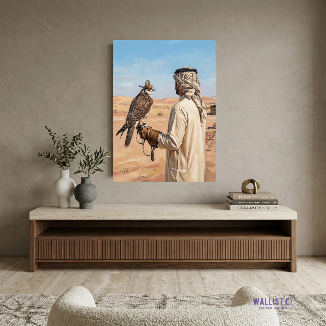 Falconer of the Open Desert