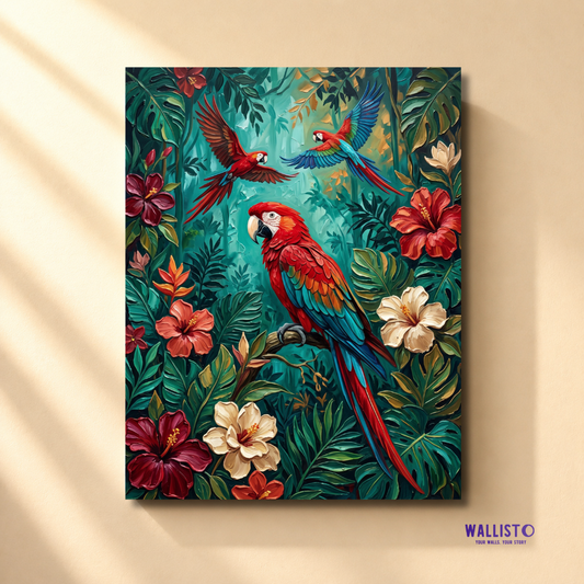 Tropical Parrots