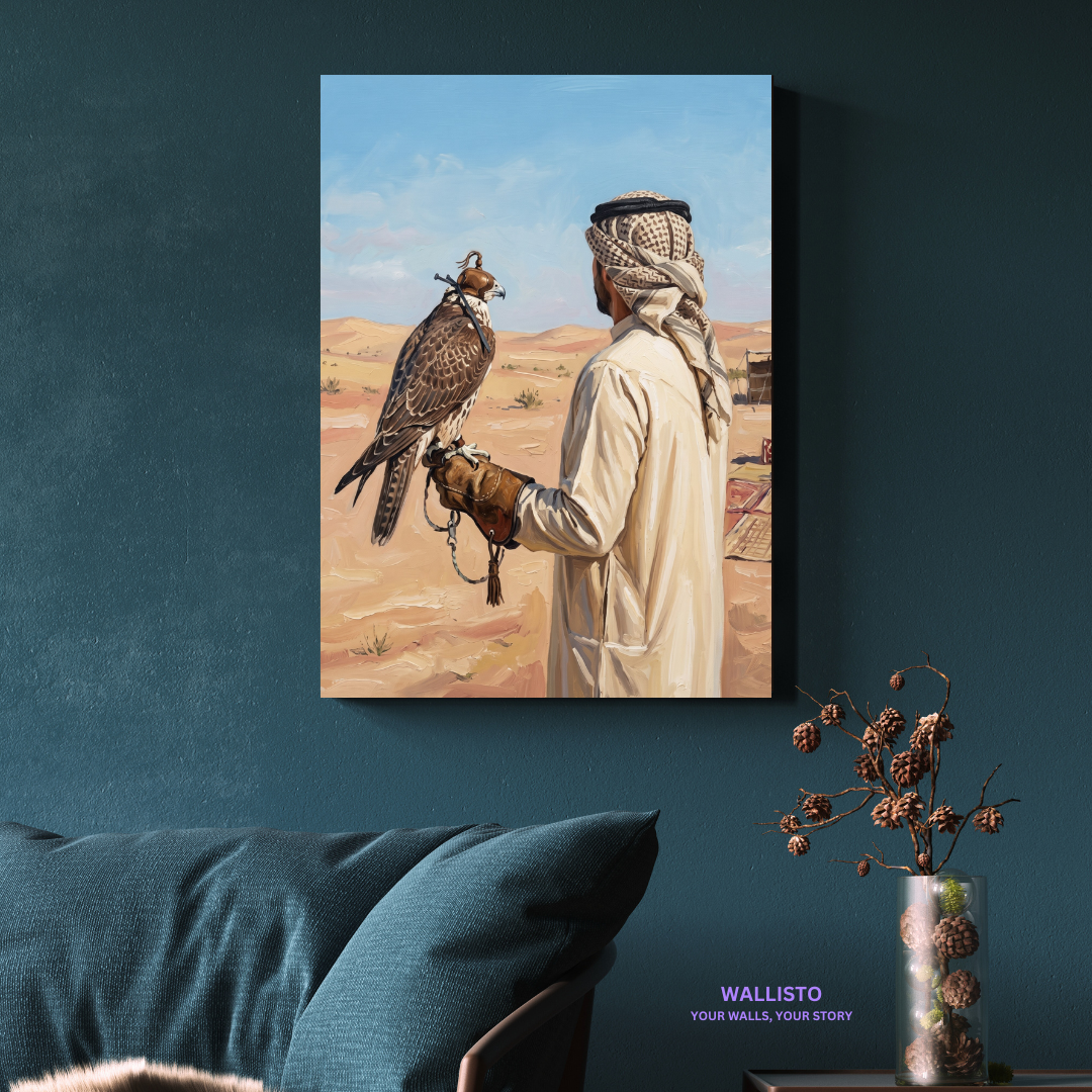 Falconer of the Open Desert