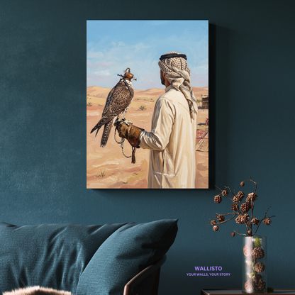 Falconer of the Open Desert