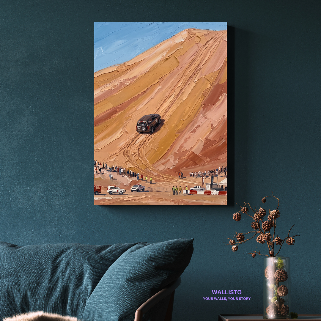 Ascent of Tel Moreeb