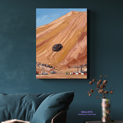 Ascent of Tel Moreeb