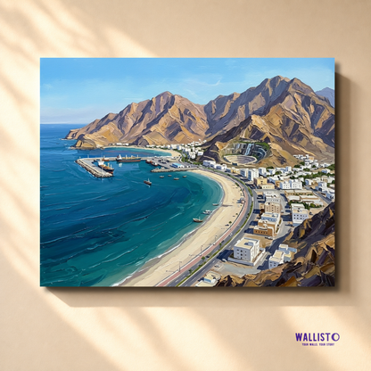 Khorfakkan from Above