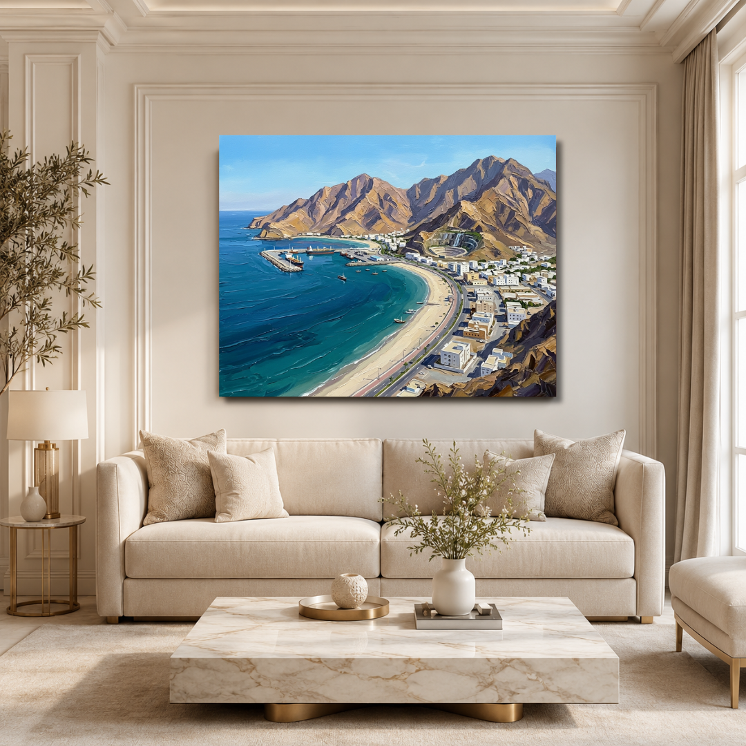 Khorfakkan from Above