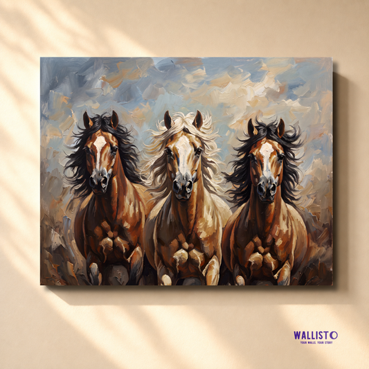 Arabian Horses in Unified Motion