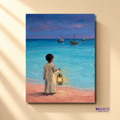 Lanterns by the Shore