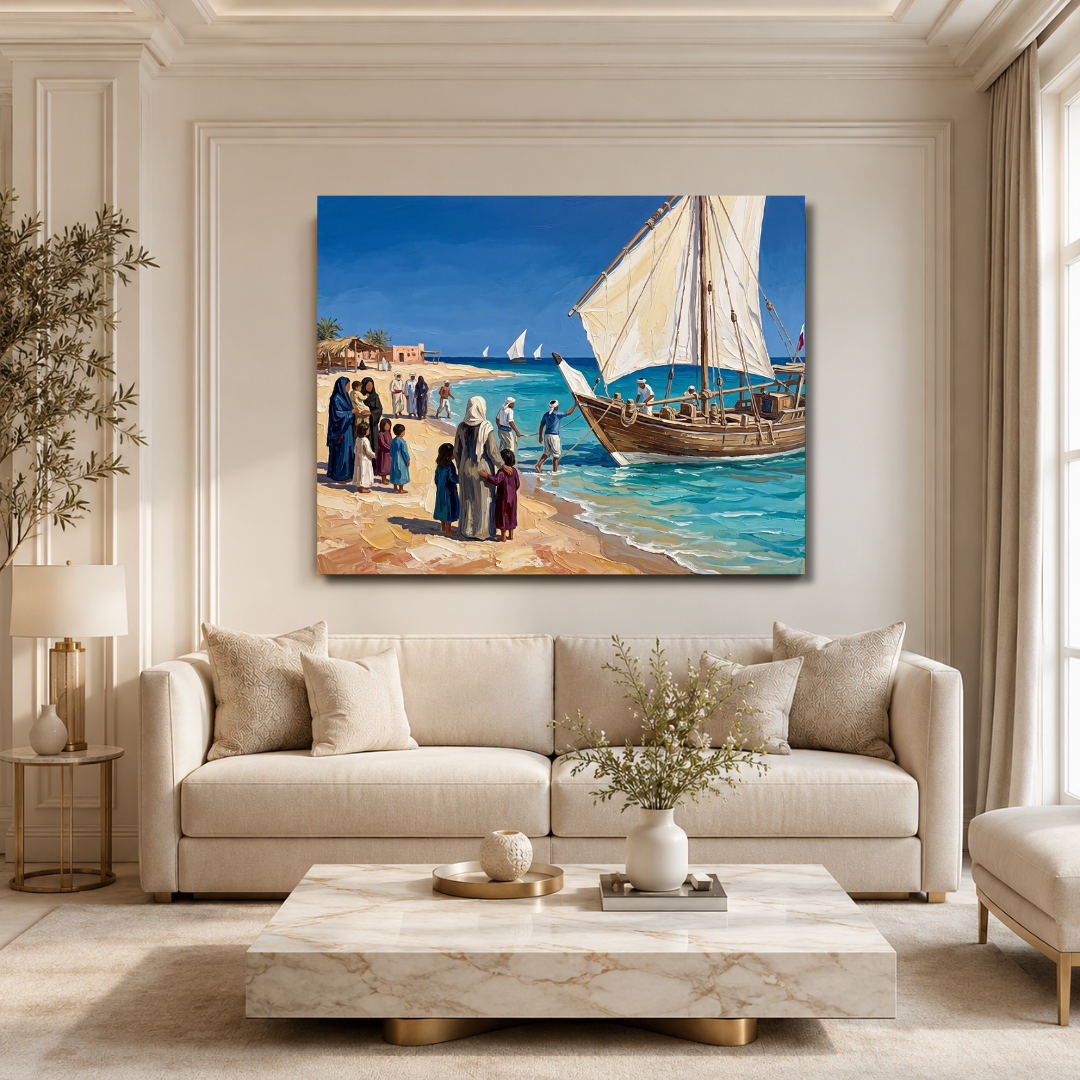 Arrival by Sail