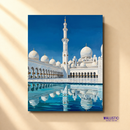 Reflections of Sheikh Zayed Grand Mosque