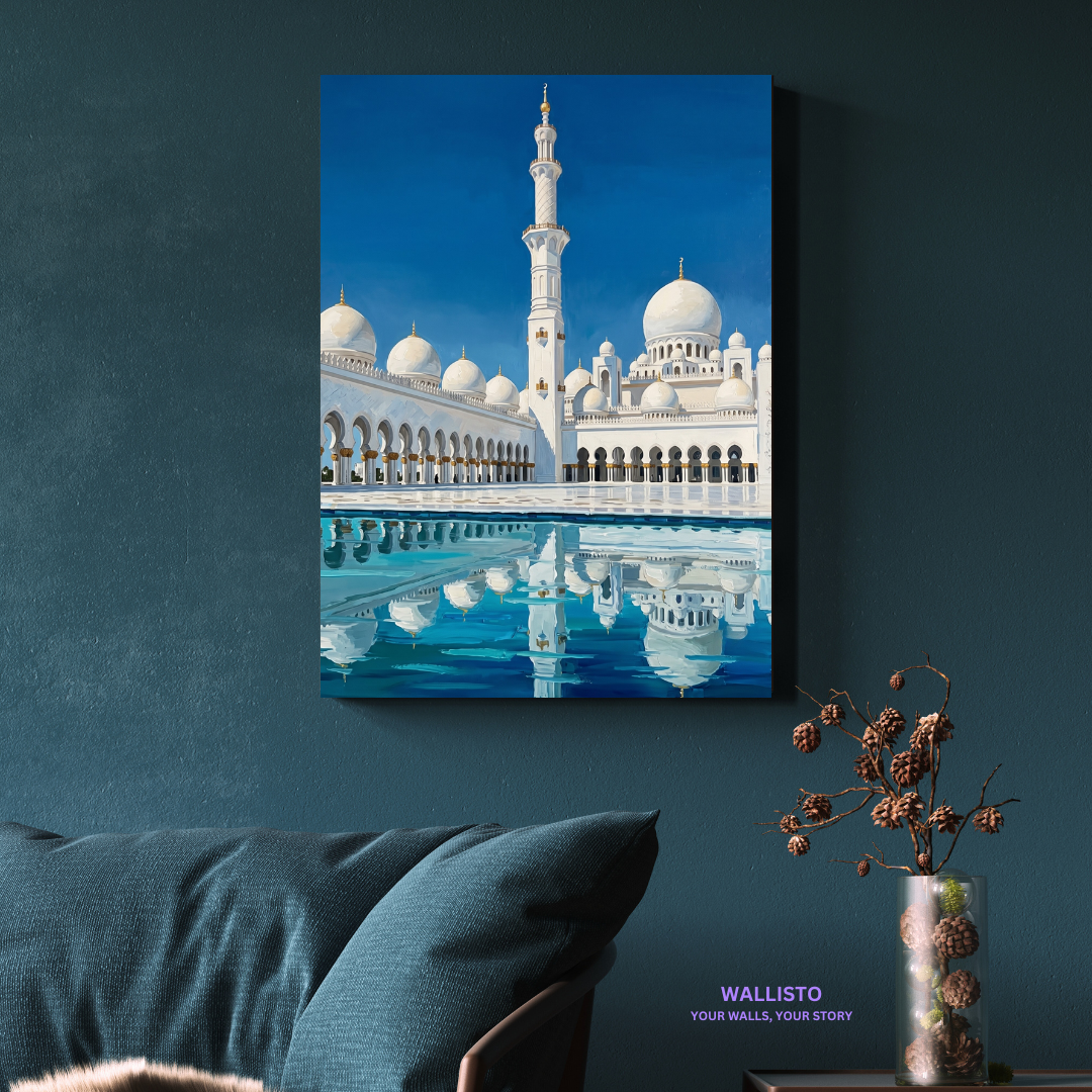 Reflections of Sheikh Zayed Grand Mosque