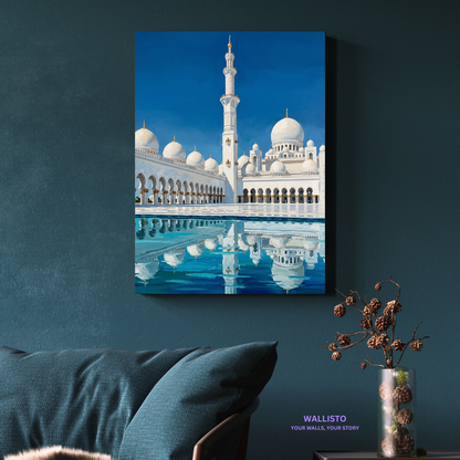 Reflections of Sheikh Zayed Grand Mosque