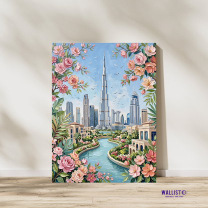 Dubai Garden Skyline