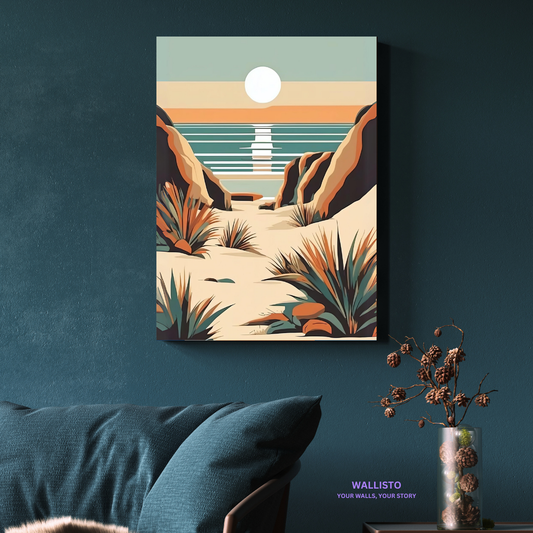 Serene Beach Path