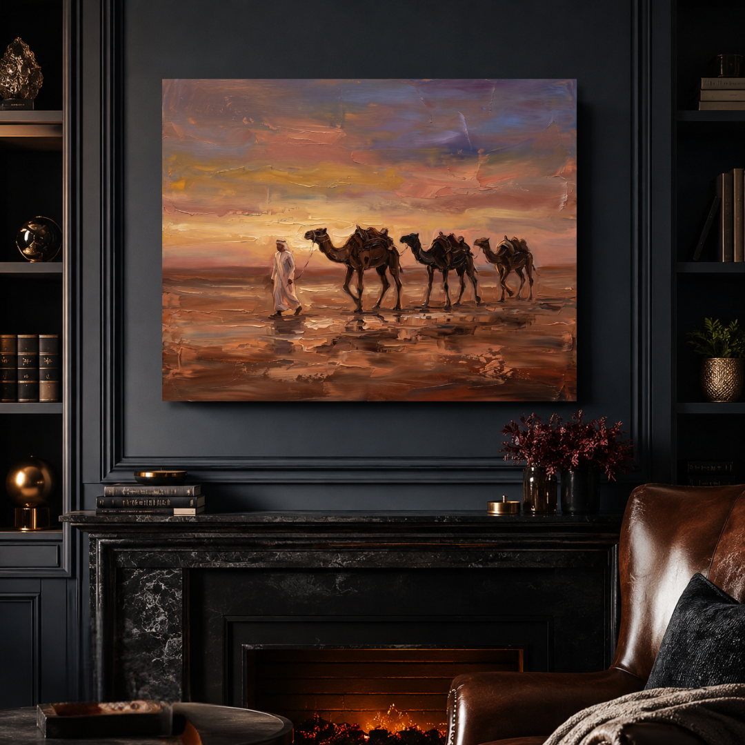 Caravan in the Last Light