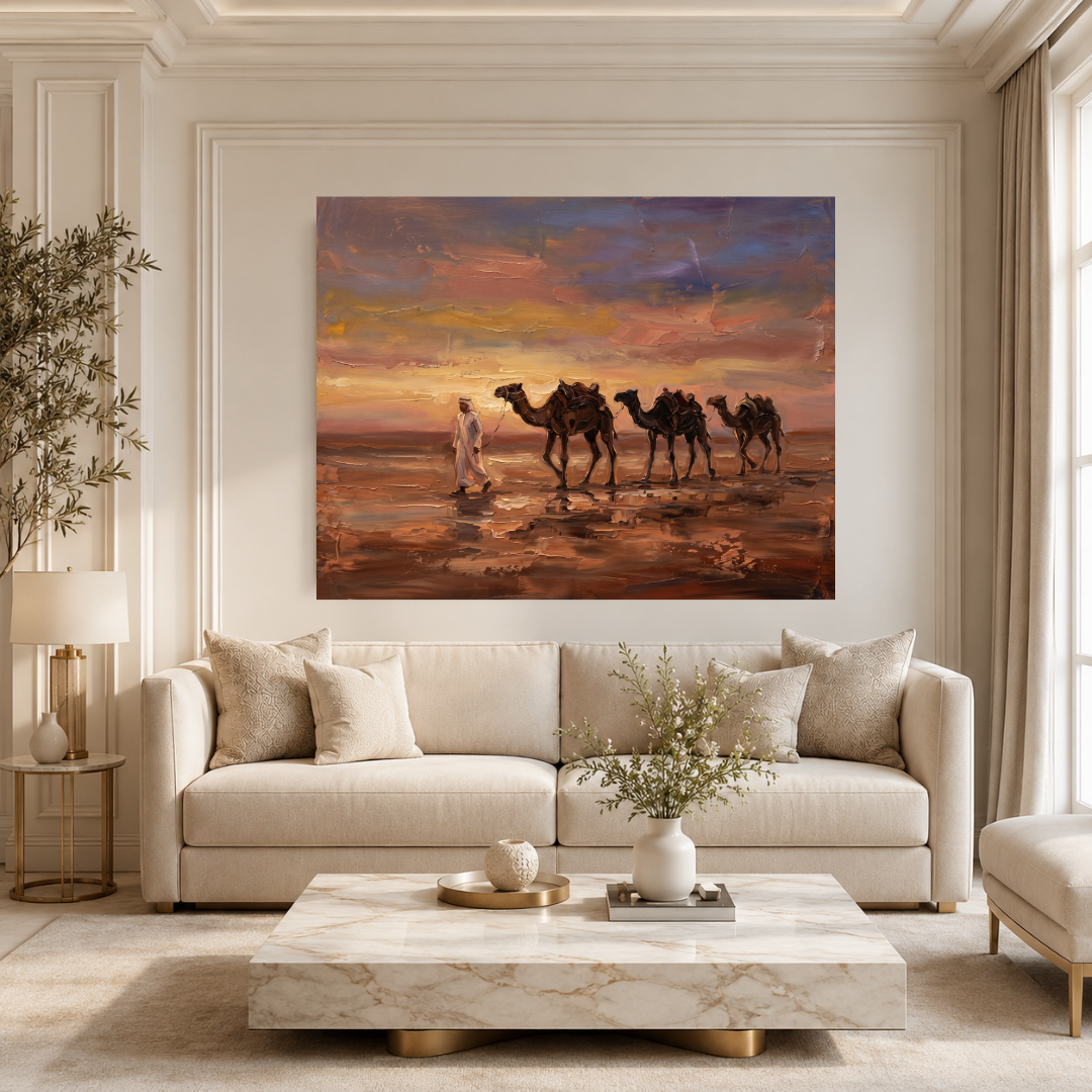 Caravan in the Last Light