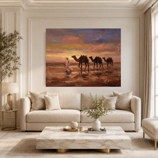 Caravan in the Last Light