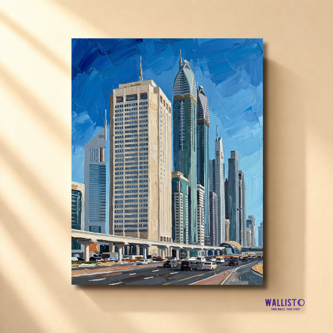 Sheikh Zayed Road in Motion
