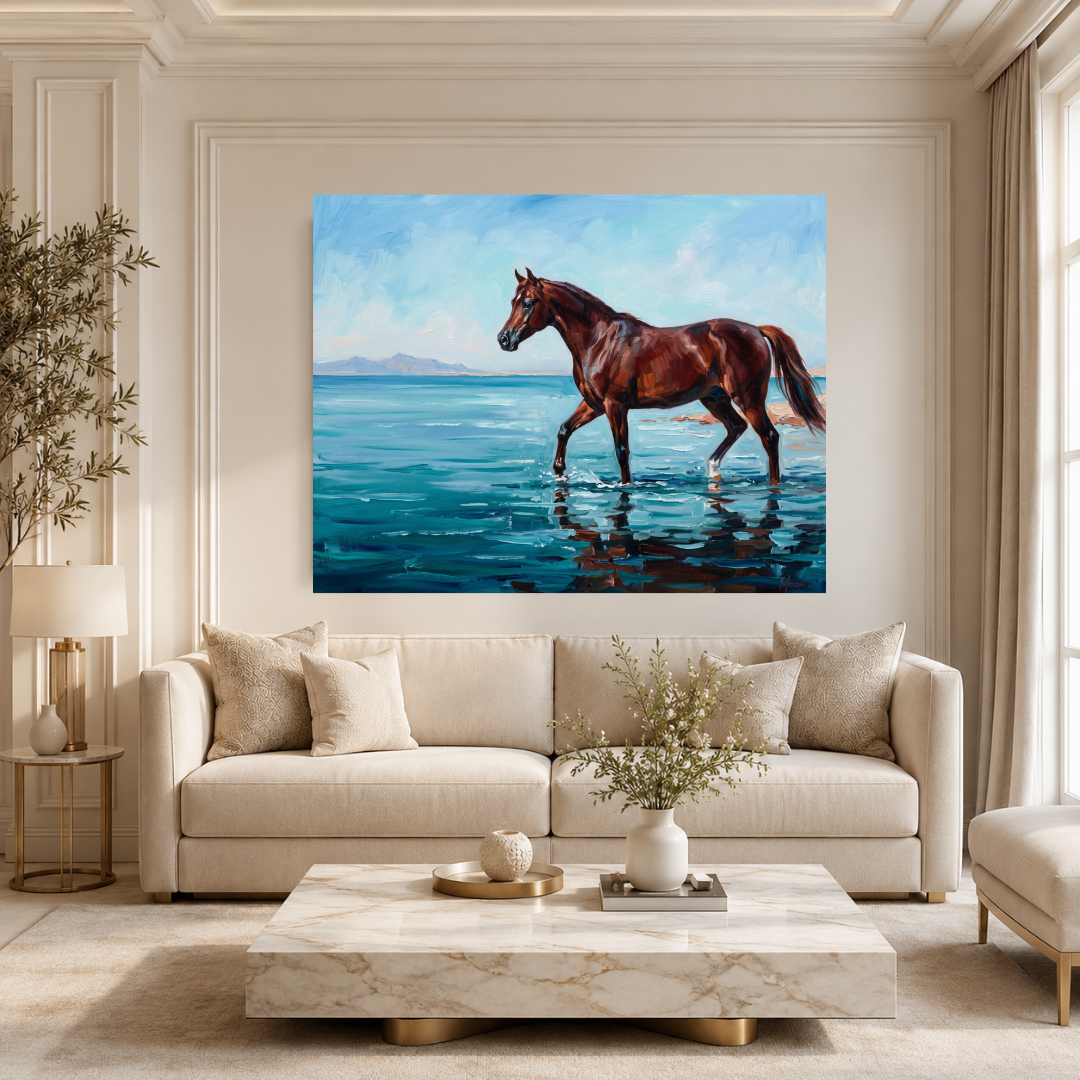 Arabian Grace by the Water
