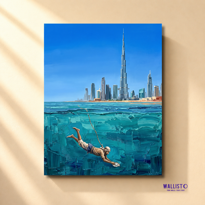 Pearls Beneath the Burj Khalifa
