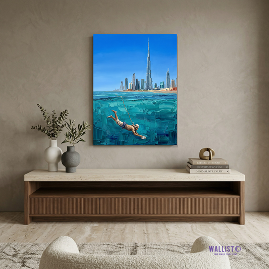 Pearls Beneath the Burj Khalifa