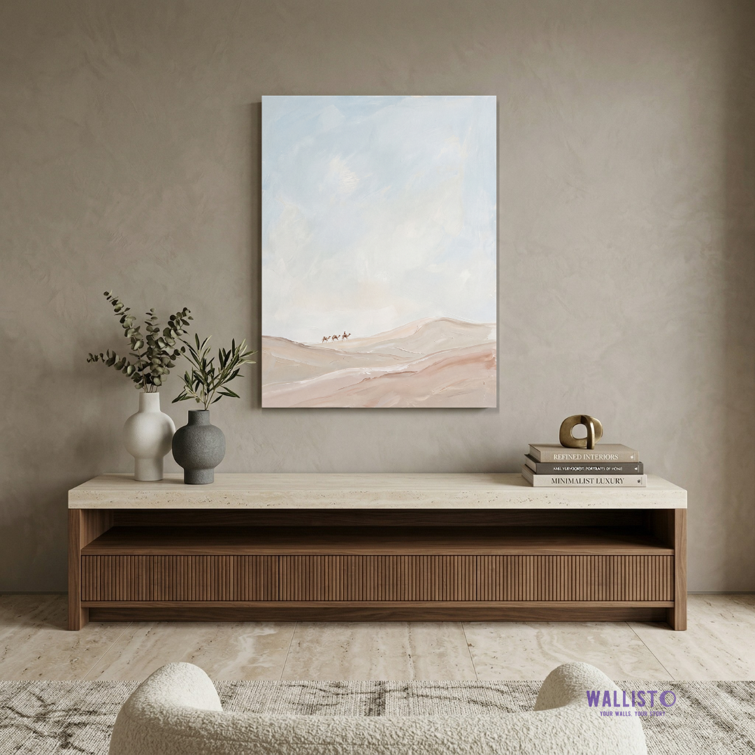 Caravan in the White Dunes