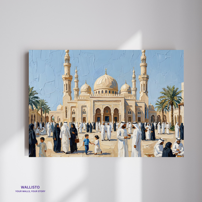 Friday at Grand Mosque