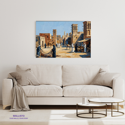 Old Dubai Souk Street