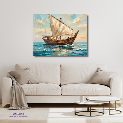 Luminous Arabian Sail