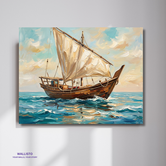 Luminous Arabian Sail