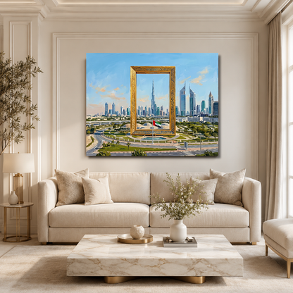 Dubai, Framed