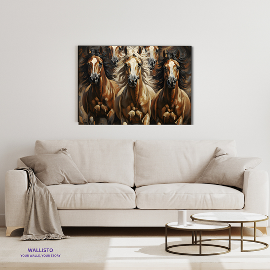 Arabian Horses in Unified Motion