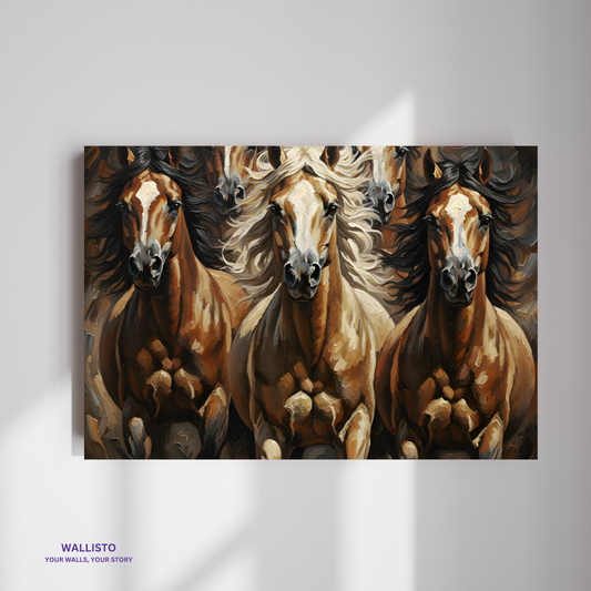 Arabian Horses in Unified Motion