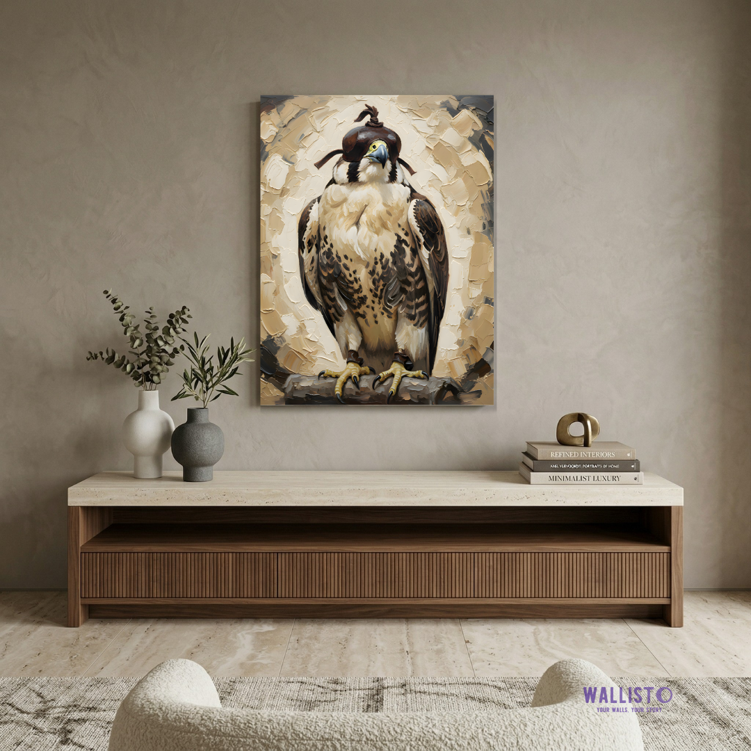 Falcon Front Portrait